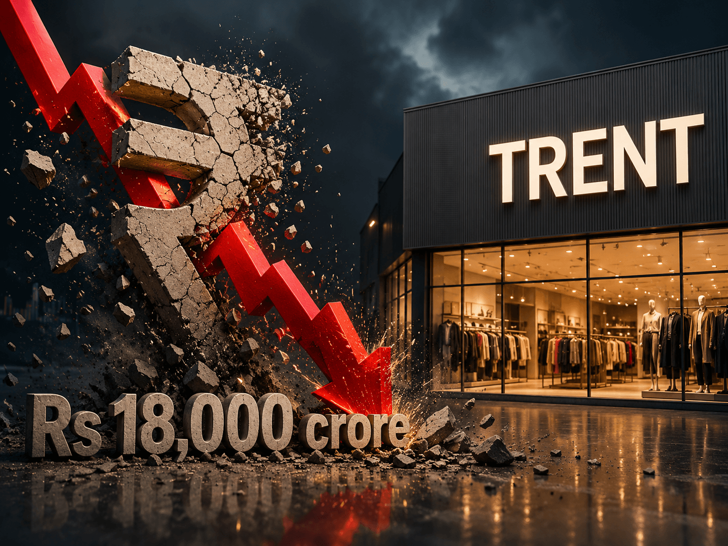 Rs 18,000 crore crash in Trent shares explained, and should you buy the dip